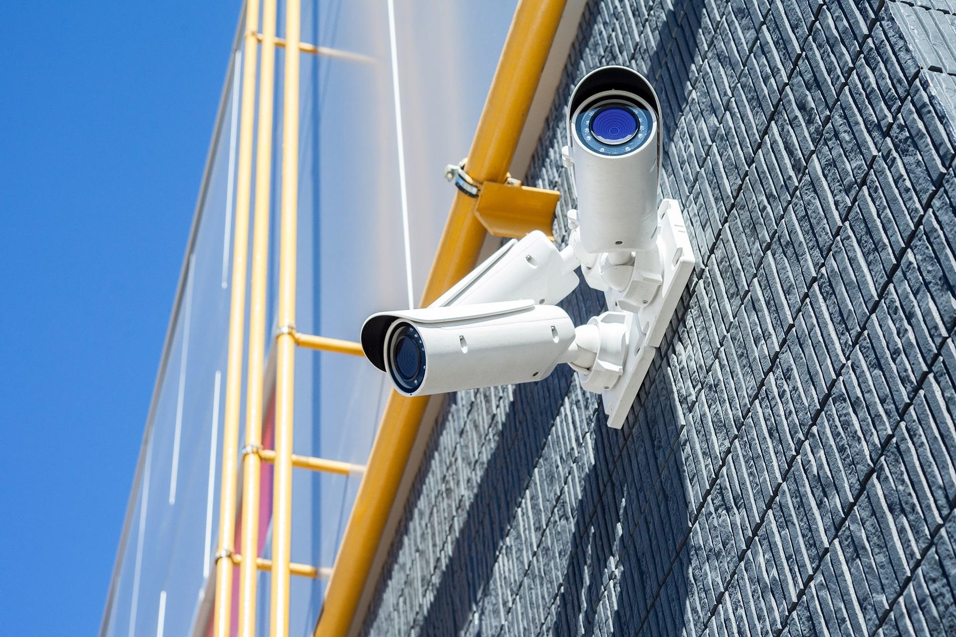 Two CCTV cameras